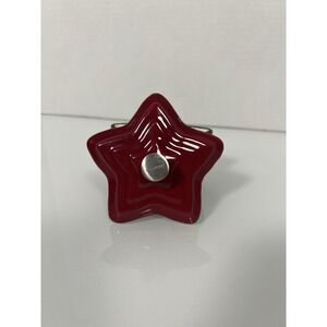 BergHOFF Enamel on Cast Iron Individual Baker, Star  Shape,‎ Red